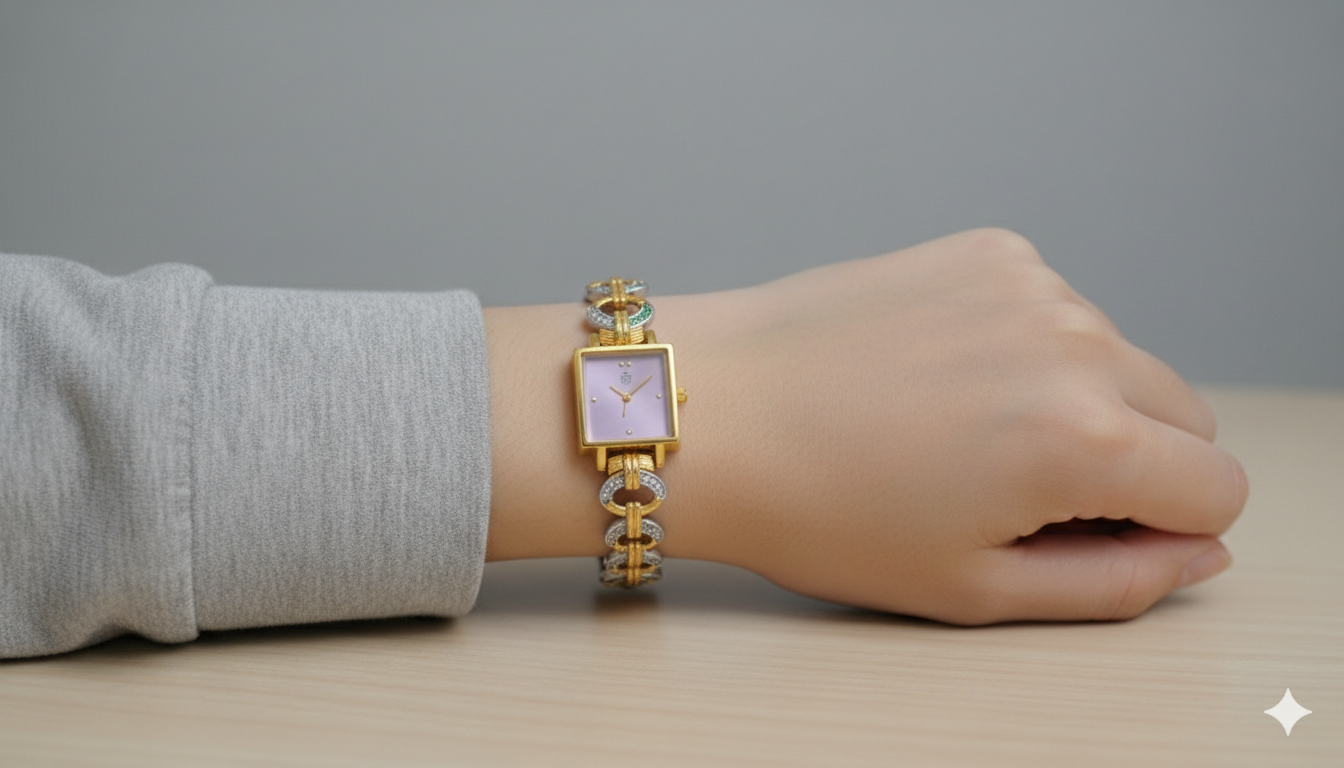 Women's Gold-Plated Watch