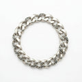 Men's Dual-Tone Link Bracelet