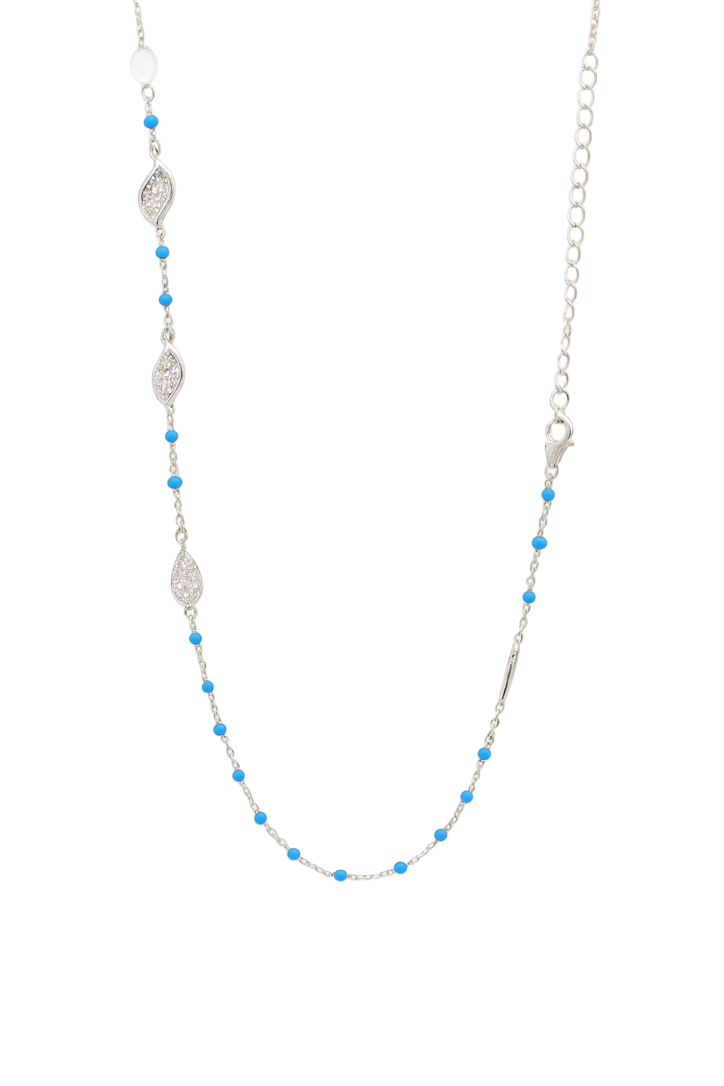 Beaded Shell & Drop Necklace Collection | Pink, Blue & Turquoise Variants