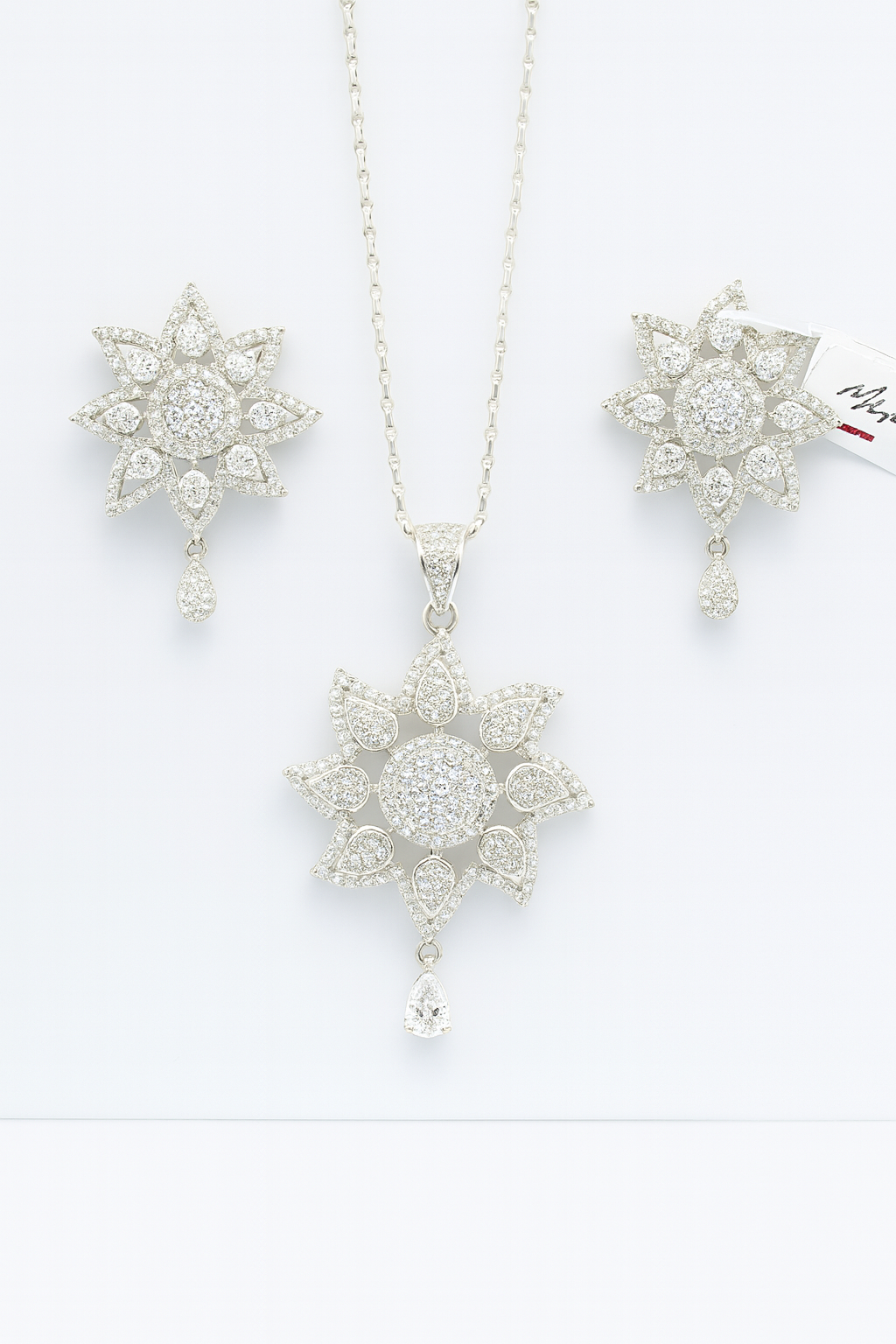Luxury Pendant & Earring Set
