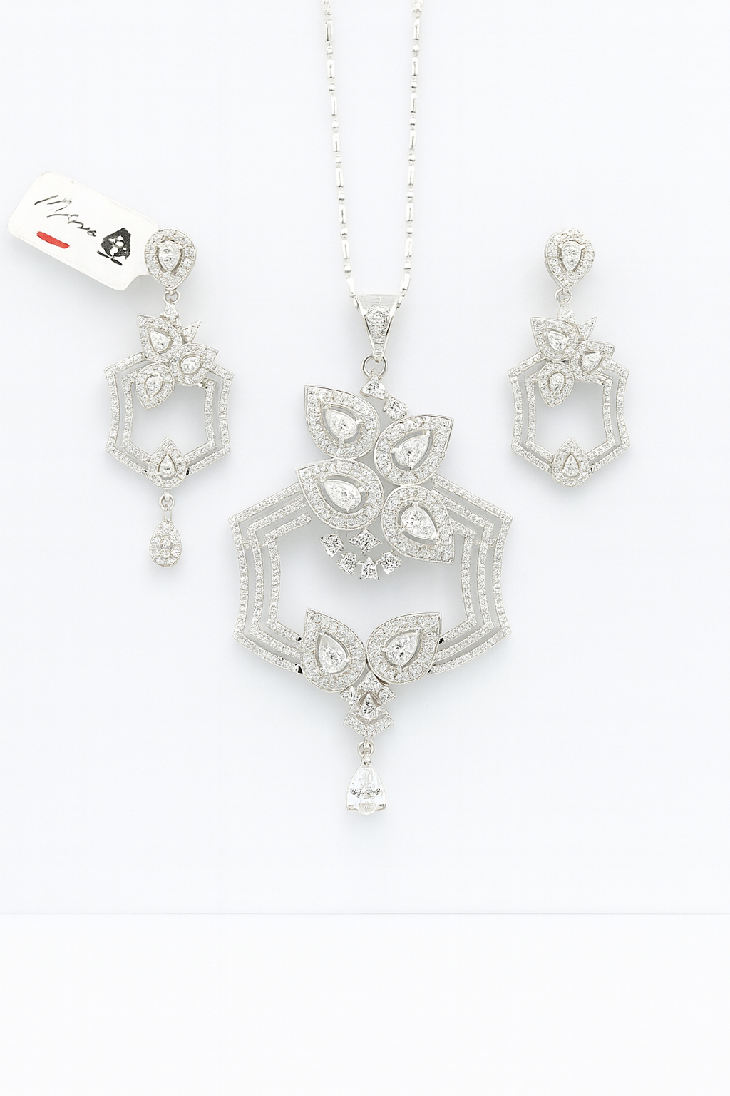 Luxury Pendant & Earring Set