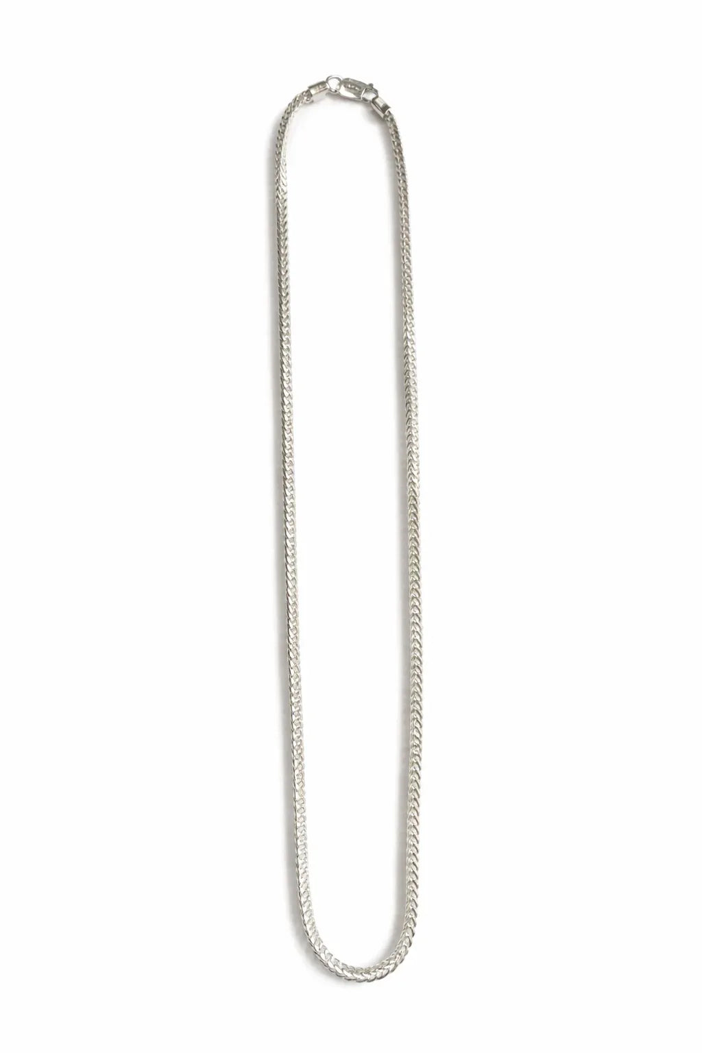 Rhodium Braided Chain - Miora