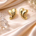 Textured Hollow Hoops - Miora