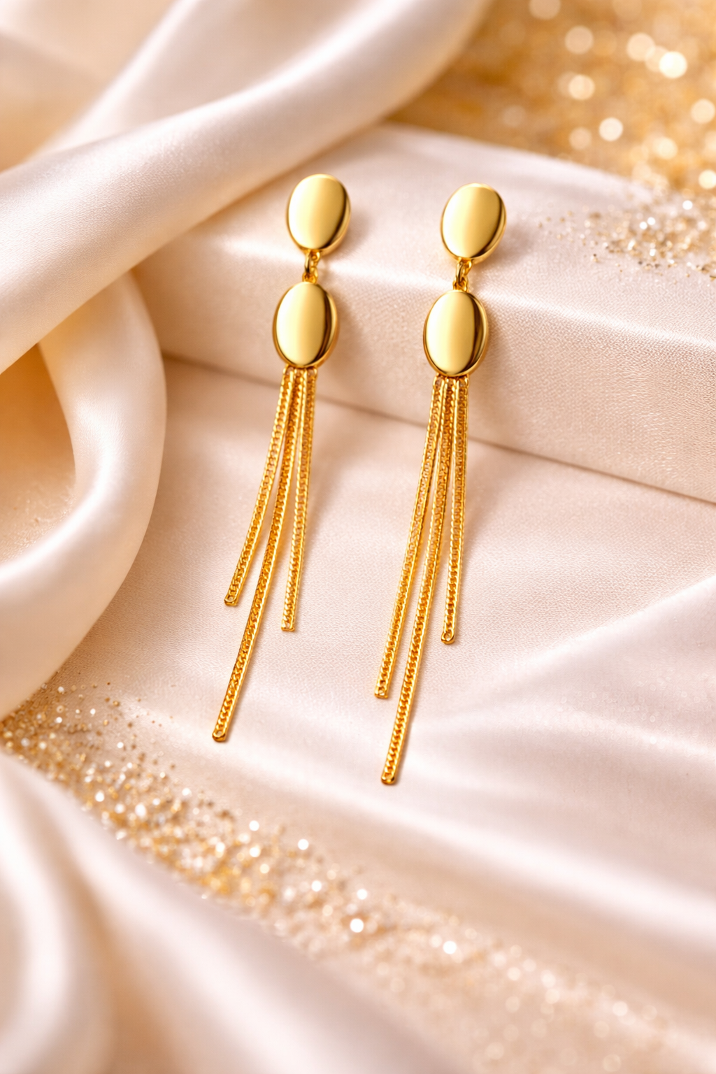 Chain Drop Earrings - Miora