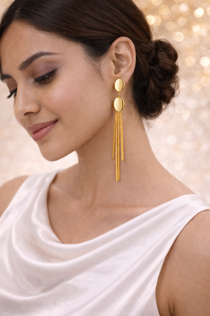 Chain Drop Earrings - Miora