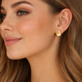 Tear Drop Matte Earrings - Miora