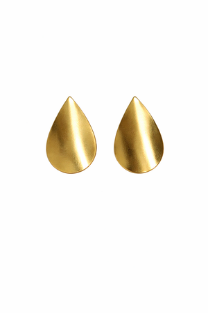 Tear Drop Shiny Earrings - Miora