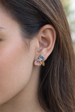 Multicolor Flower Earrings - Miora