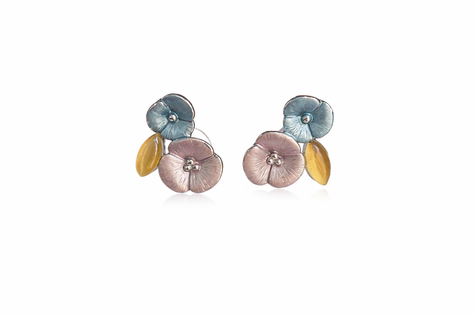 Multicolor Flower Earrings - Miora