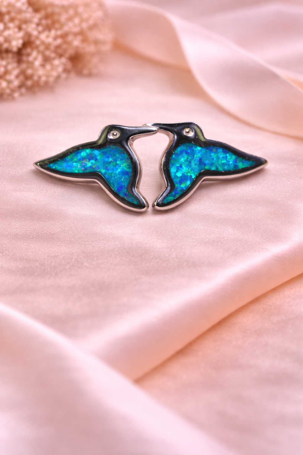 Opal Bird Earrings