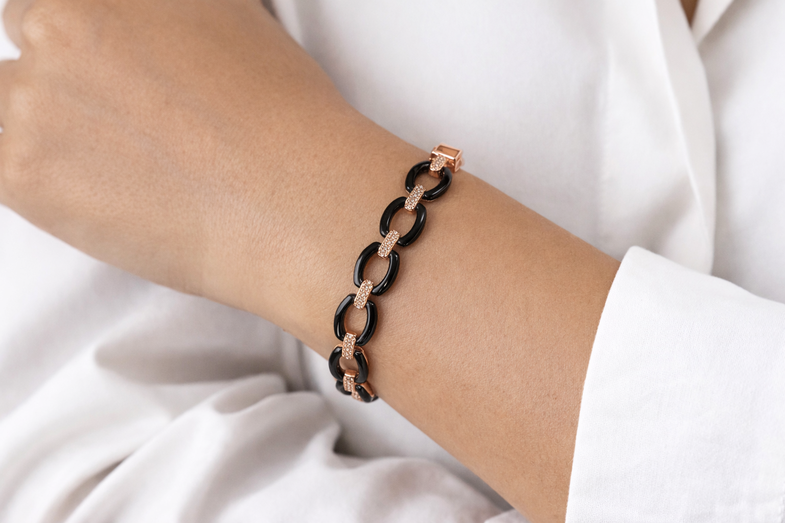 Black Ceramic Bracelet