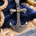 Anchor Cross Pendant - Miora