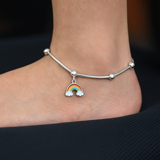 Rainbow Dreams Anklet