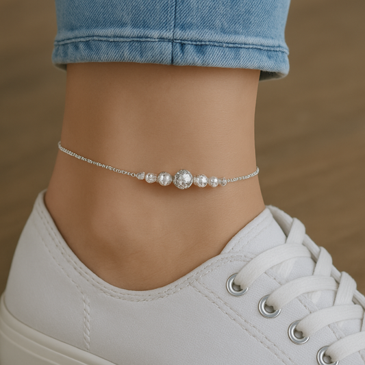 Sunlit Grace Anklet