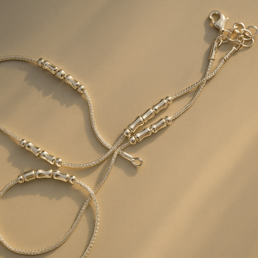 Radiant Beaded Anklet