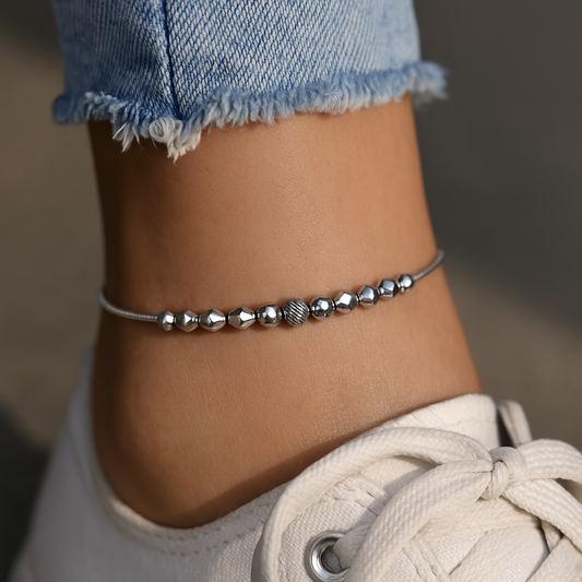 Sunflare Beaded Anklet