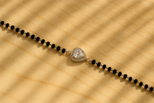 Silver Bracelet Mangalsutra – Elegant & Sacred