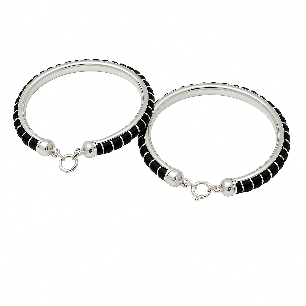 Black Najariya Kada Bracelet