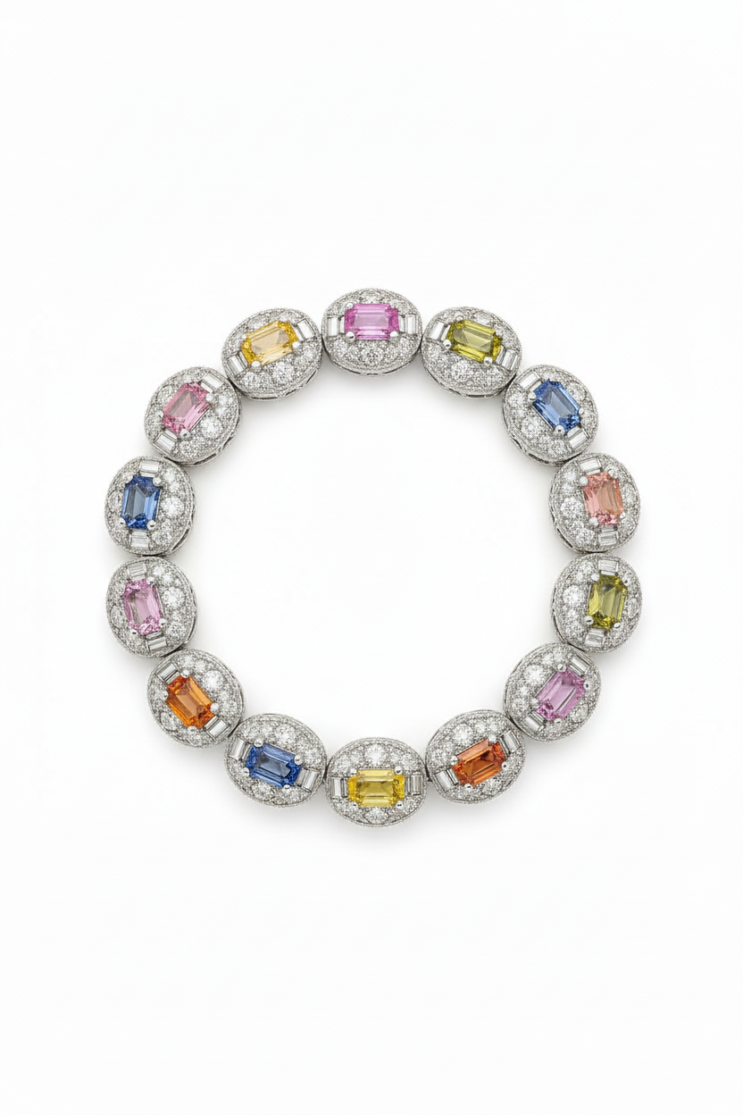 Ethnic mutlicolour bracelet