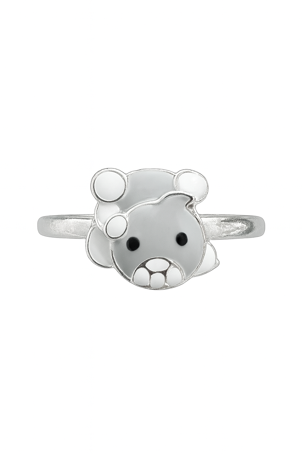 Teddy Bear Enamel Ring