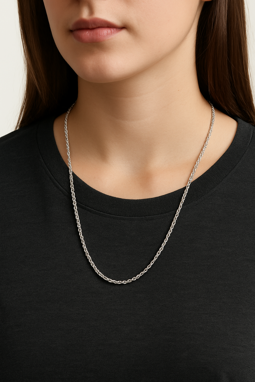 Bead Rope Chain Necklace