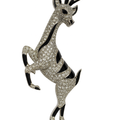 Regal Deer Brooch