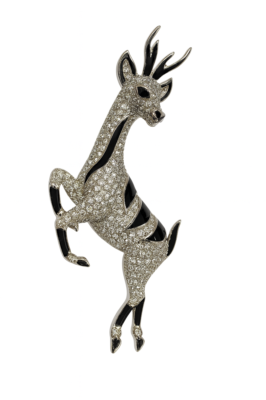 Regal Deer Brooch