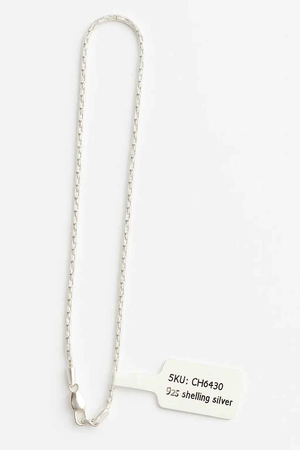 Textured Box Chain Necklace
