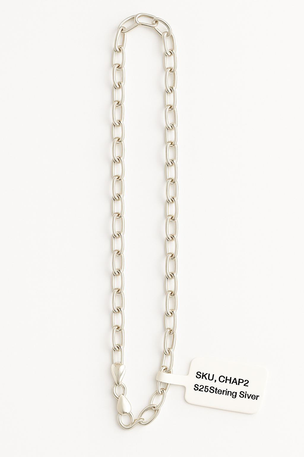 Long Link Chain Necklace