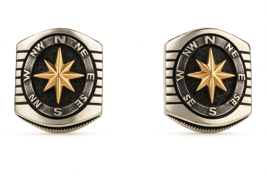 Compass Star Cufflinks