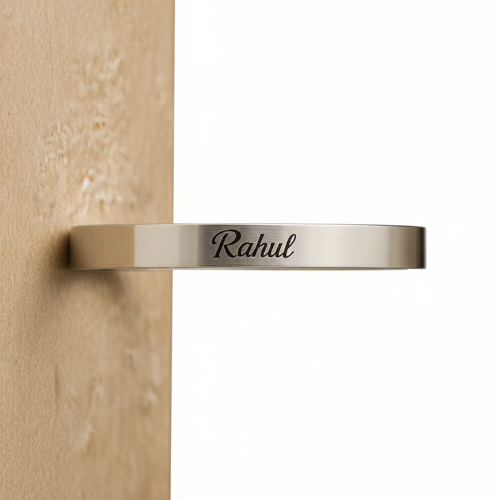 Engravable Kada Bracelet | 925 Sterling Silver | Custom Name, Date & Initials | Multiple Finishes & Sizes | Unisex