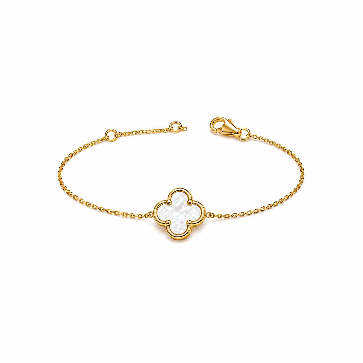 White Clover Bracelet
