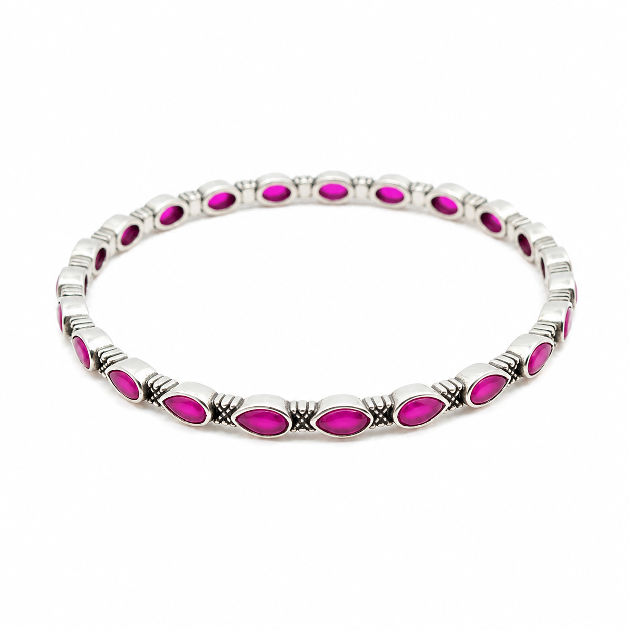Marquise Stone Bangle