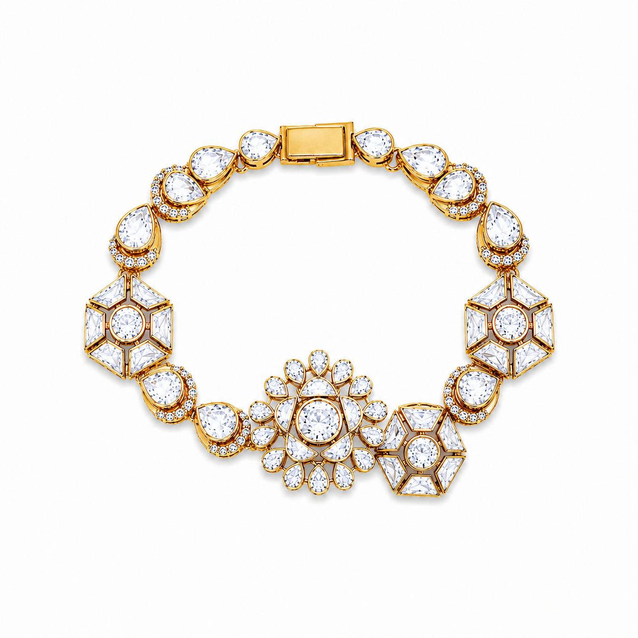 Sunflower Polki Bracelet