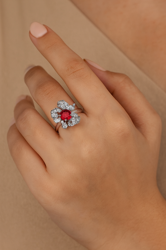 Sterling Silver Statement Ring