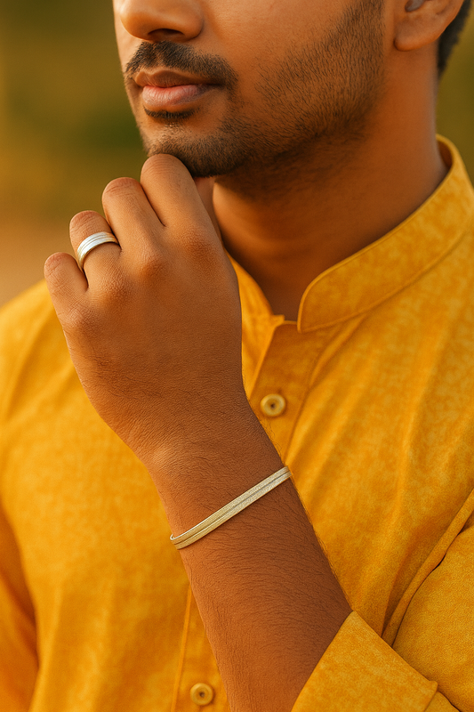 Classic Triple-Line Bracelet