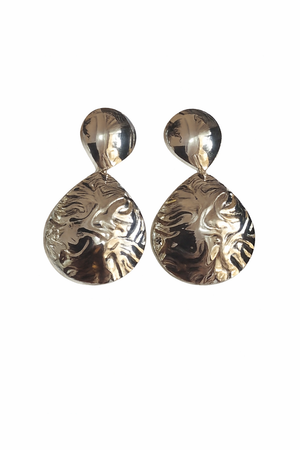 Contemporary Disc Earrings - Miora