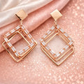 Square Hoop Earrings - Miora
