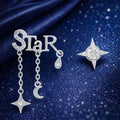 Mismatched “STAR” Celestial Dangle Earrings - Miora