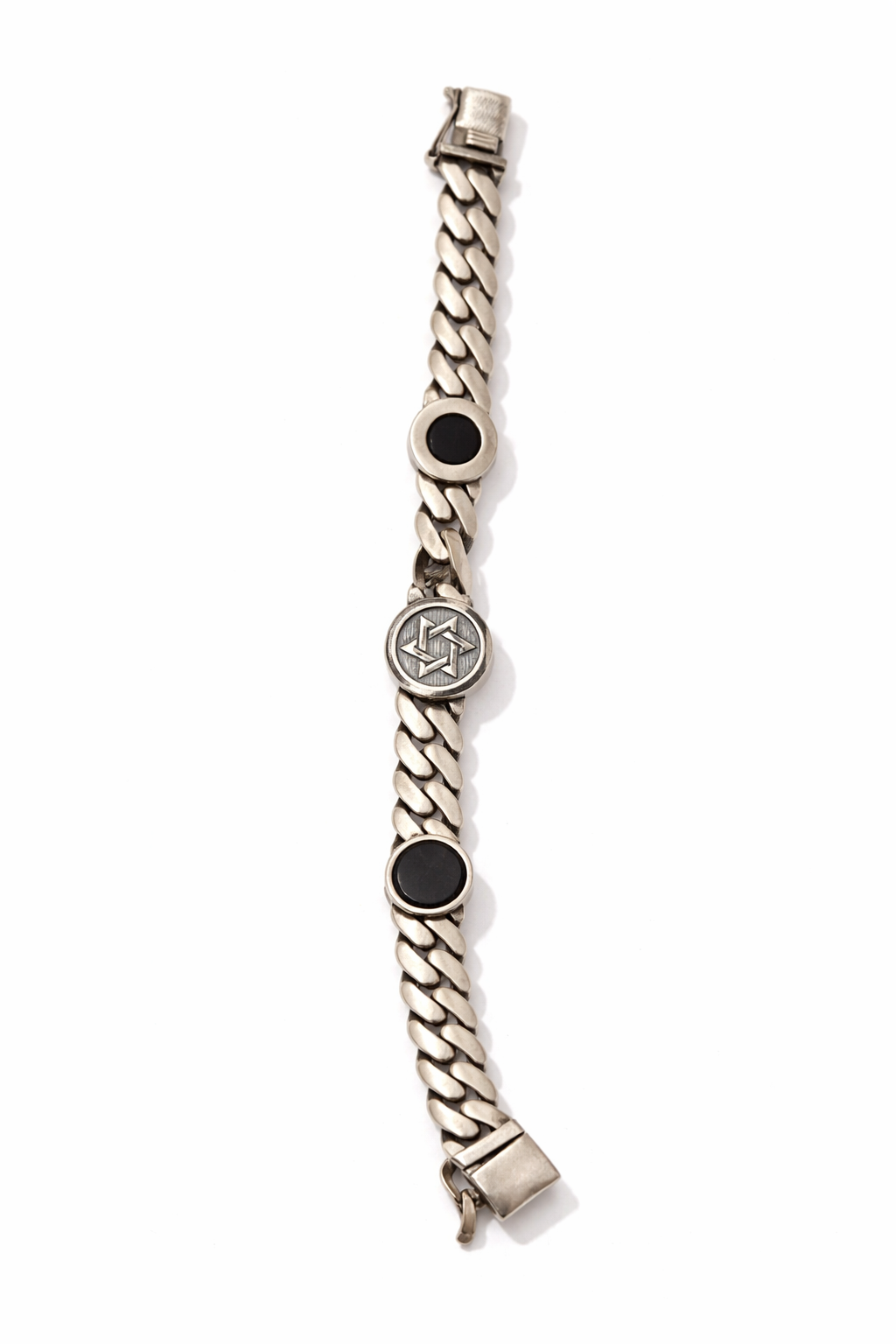 Black Stone Chain Bracelet - Miora