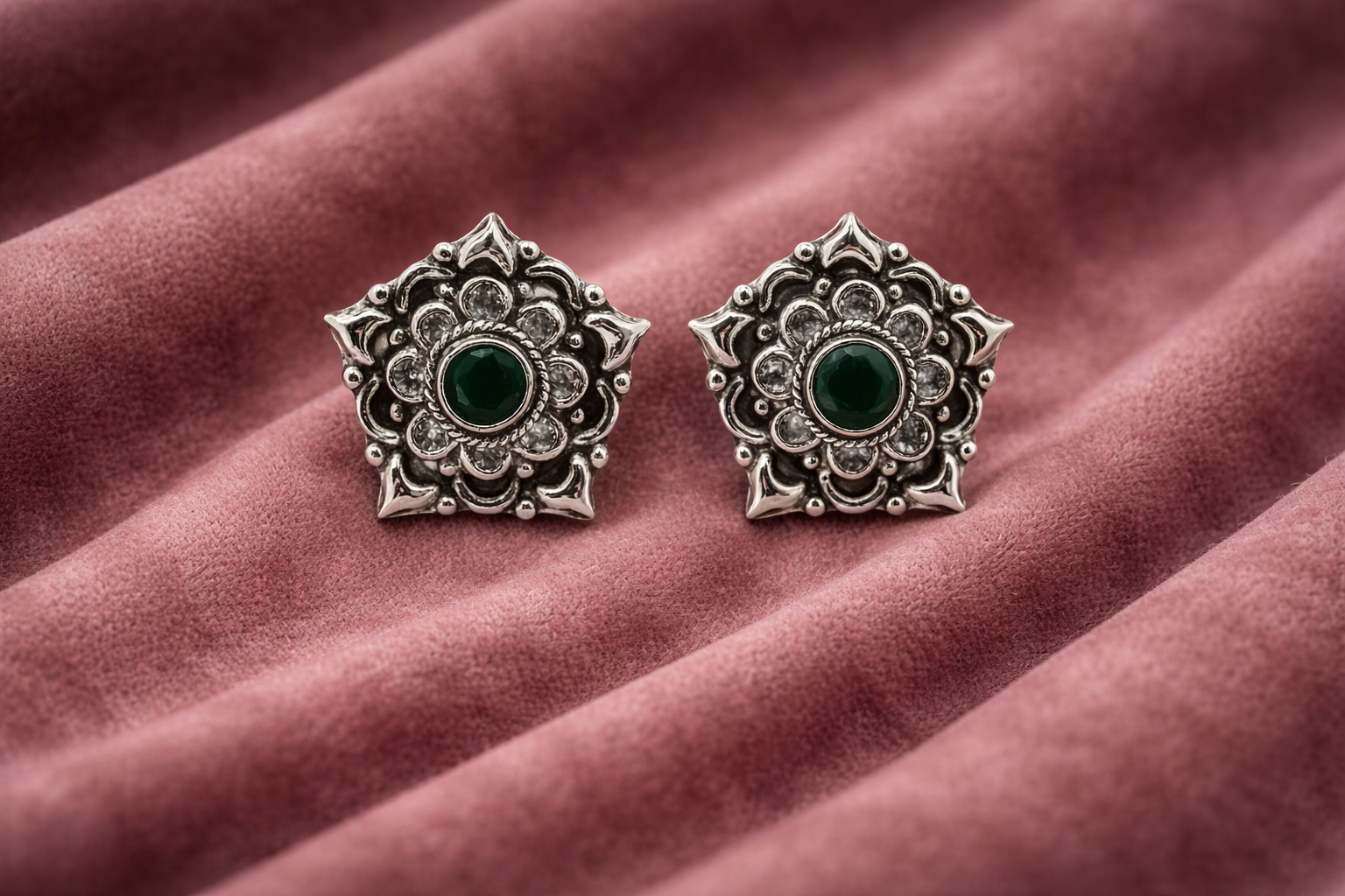 Antique flora stud Toe ring - Miora