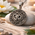 Om Round Pendant - Miora