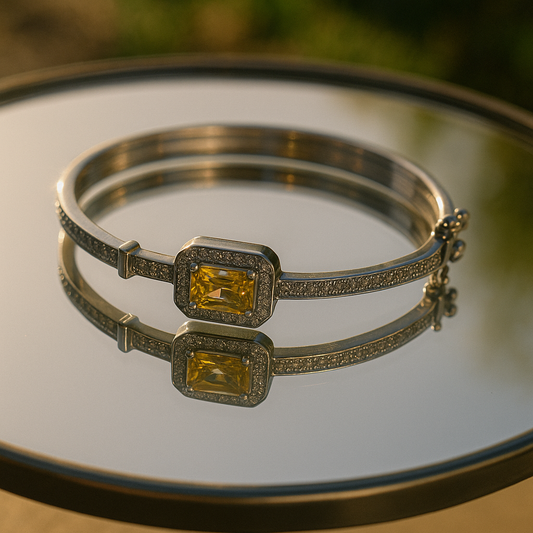 Yellow Radiance Bangle