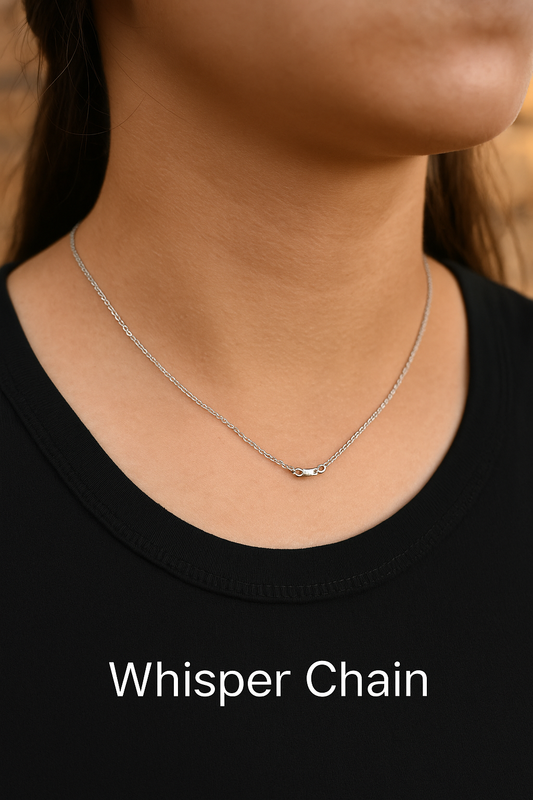 Minimal SIlver Chains (Ultra-Thin / Delicate)