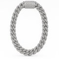 Men's Cuban Link Silver Bracelet