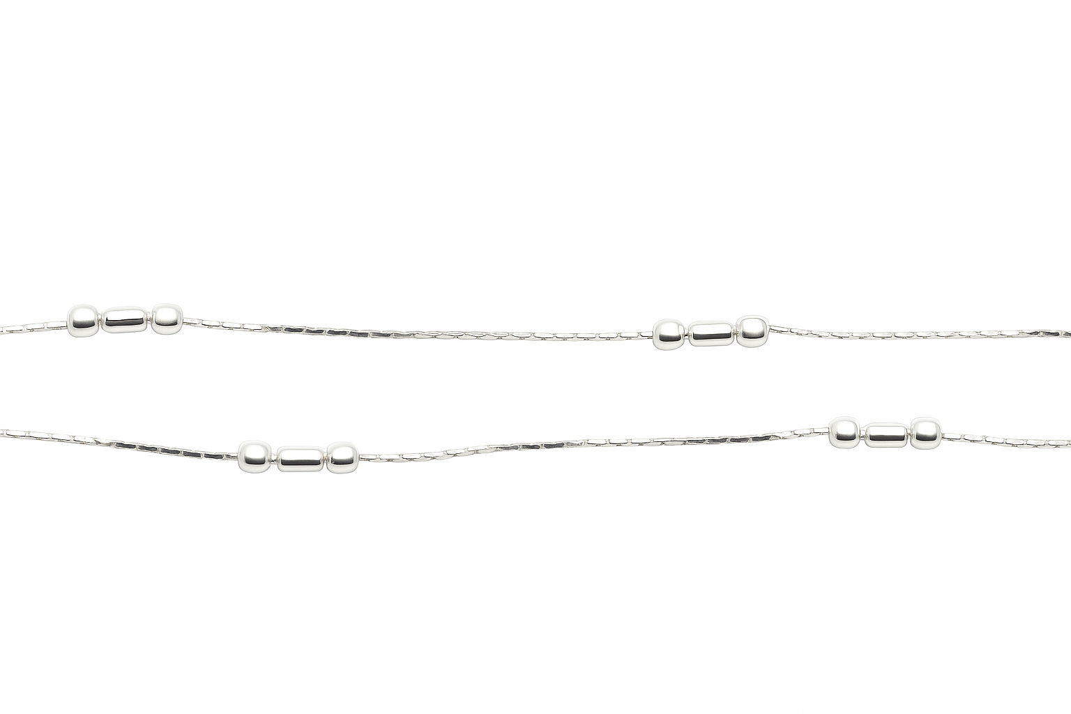 Minimal Beaded Anklet