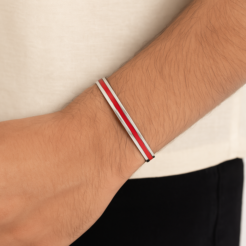 Dual Enamel Bracelet
