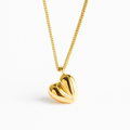 Heart Pendant Necklace | 18 K Gold Plated