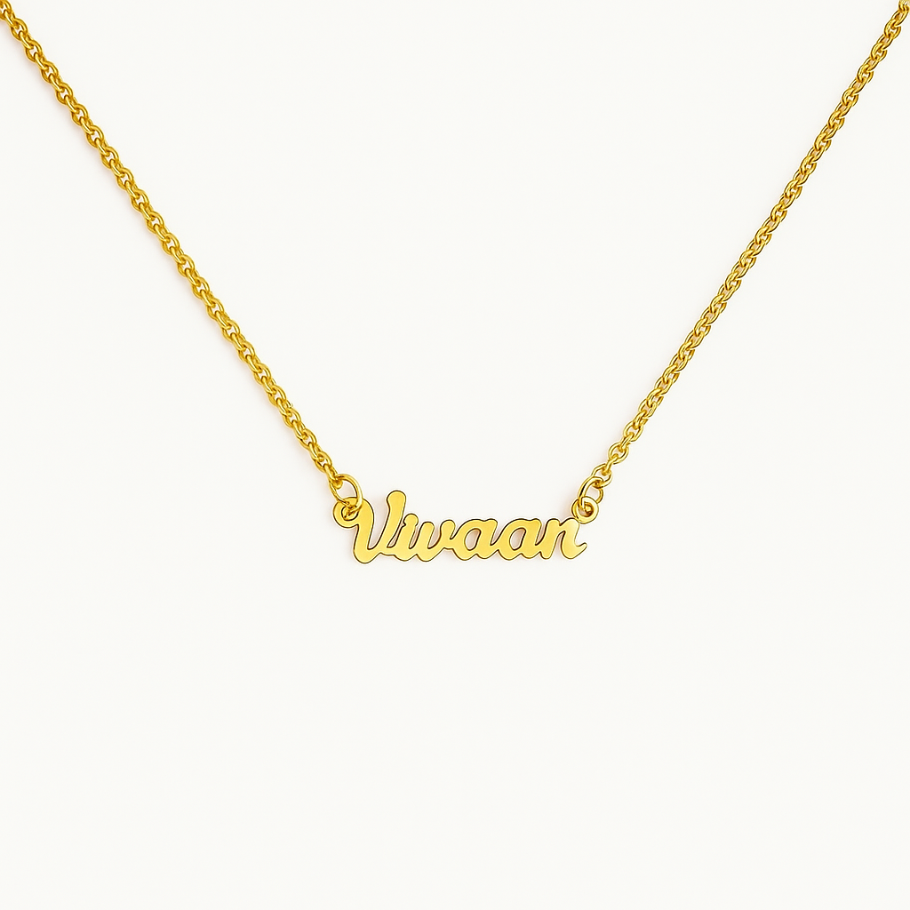 Customisable Name Necklace | Available in different sizes and finishes