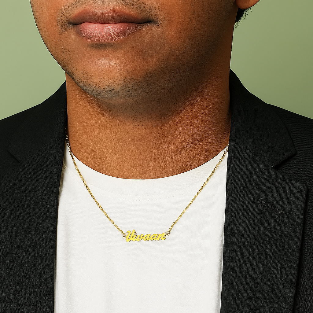 Customisable Name Necklace | Available in different sizes and finishes